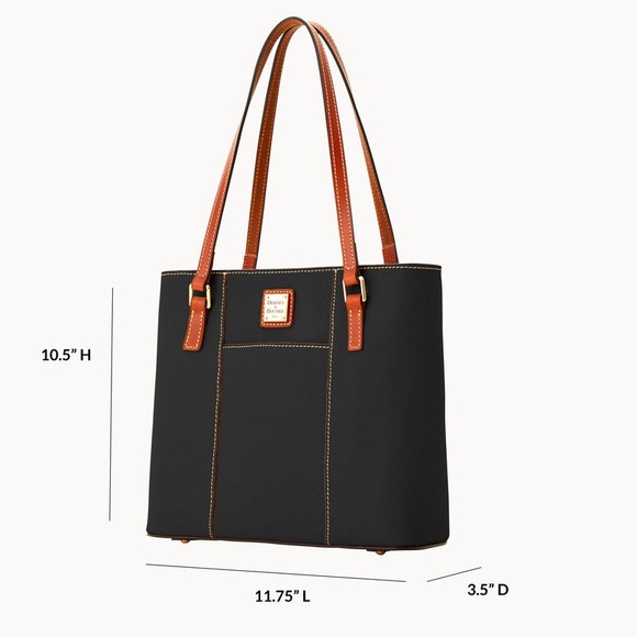 Dooney & Bourke Pebble Grain Small Lexington Tote Bag - Picture 15 of 15